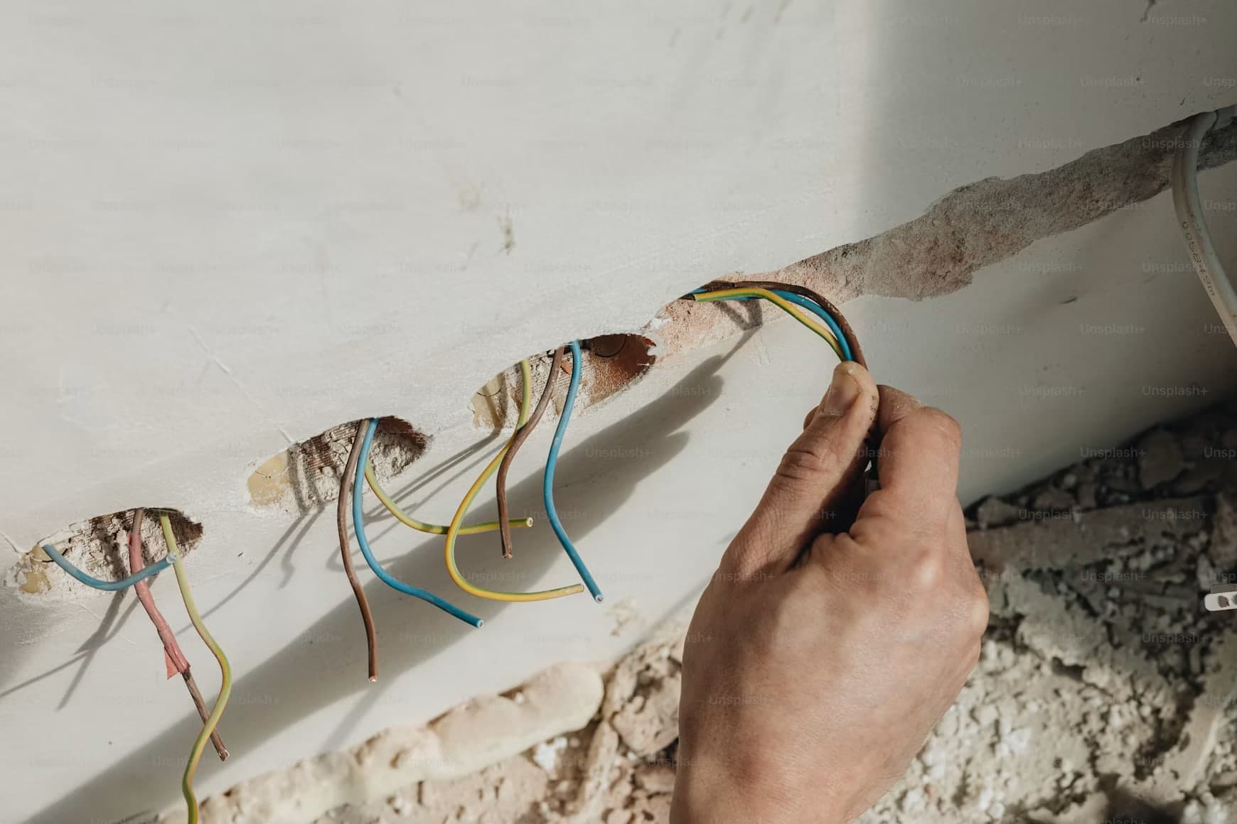 Opgeruimde werkplek na afloop: gereedschap ingepakt, vloer geveegd.